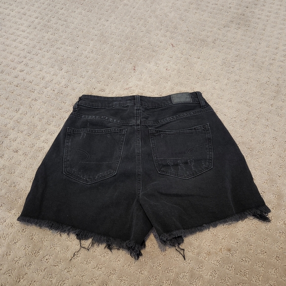 AE Black Denim Shorts - Picture 2 of 2
